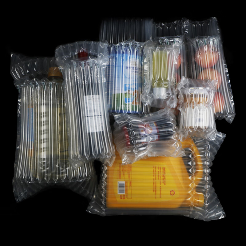 Baige air column bag roll material bubble column shock-proof bubble film bag foam pad foam paper inflatable buffer express packaging self-sealing protective filler 20cm*50m air pump