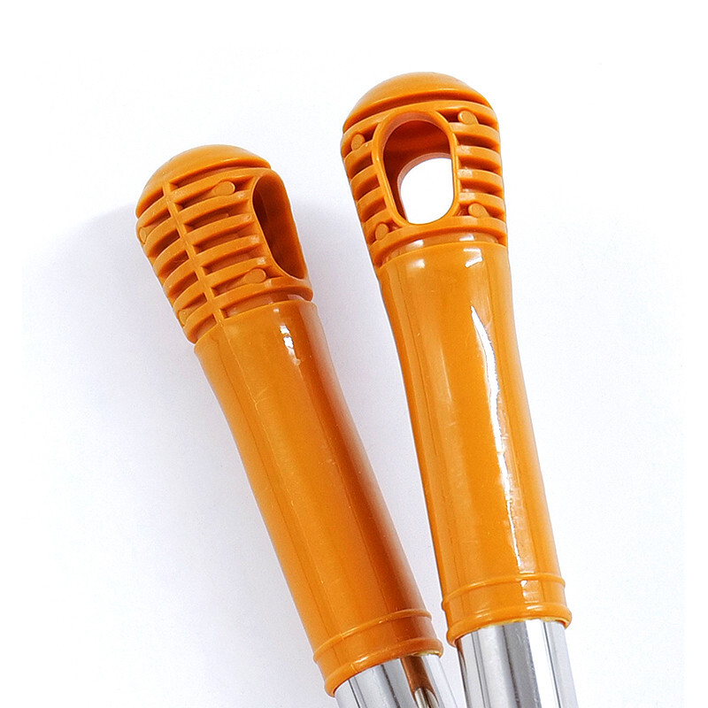 Jinguluo KCsy-39 dust ceiling sweep, roof ceiling broom, retractable extended handle to sweep spider webs, cleaning brush, 2.6m steel pole spherical sweep