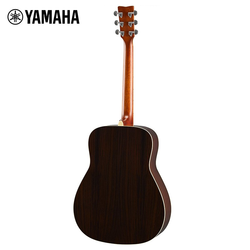 Yamaha (YAMAHA) FG830 acoustic model solid wood veneer beginner advanced folk guitar 41-inch guitar glossy wood color