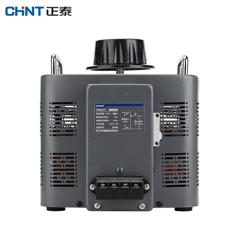 Chint single-phase voltage regulator 5000w input 220v voltage regulator TDGC2 5kva adjust voltage 0v-250v