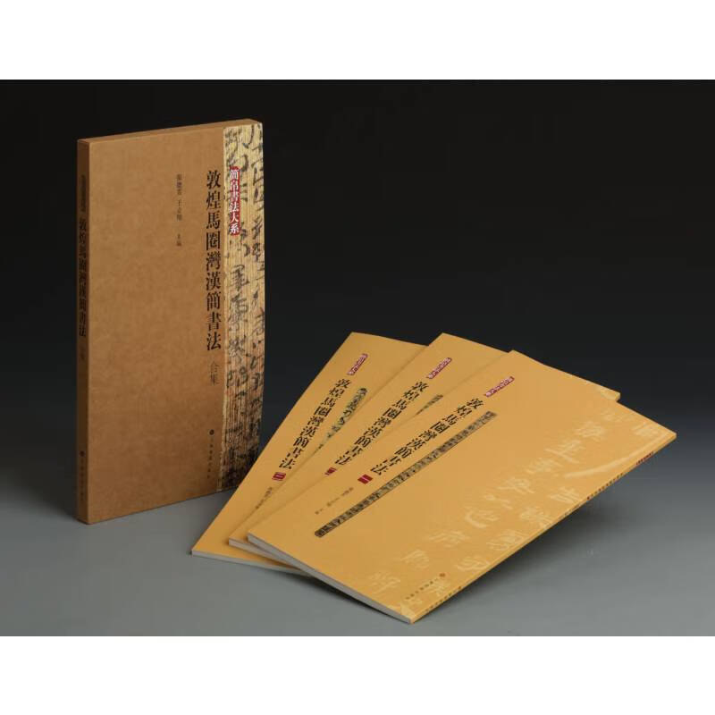 Collection of bamboo slips and silk calligraphy Dunhuang Maquanwan Han bamboo slips calligraphy (collection)