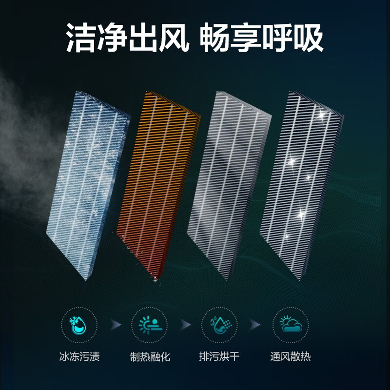 Oaks air conditioner value-for-money newly upgraded air conditioner set 1/1.5/3 HP new energy efficiency variable frequency cooling and heating hanging living room cabinet air conditioner vertical set (two rooms and one living room) 3 HP cabinet + 2 units 1.5 HP hanging