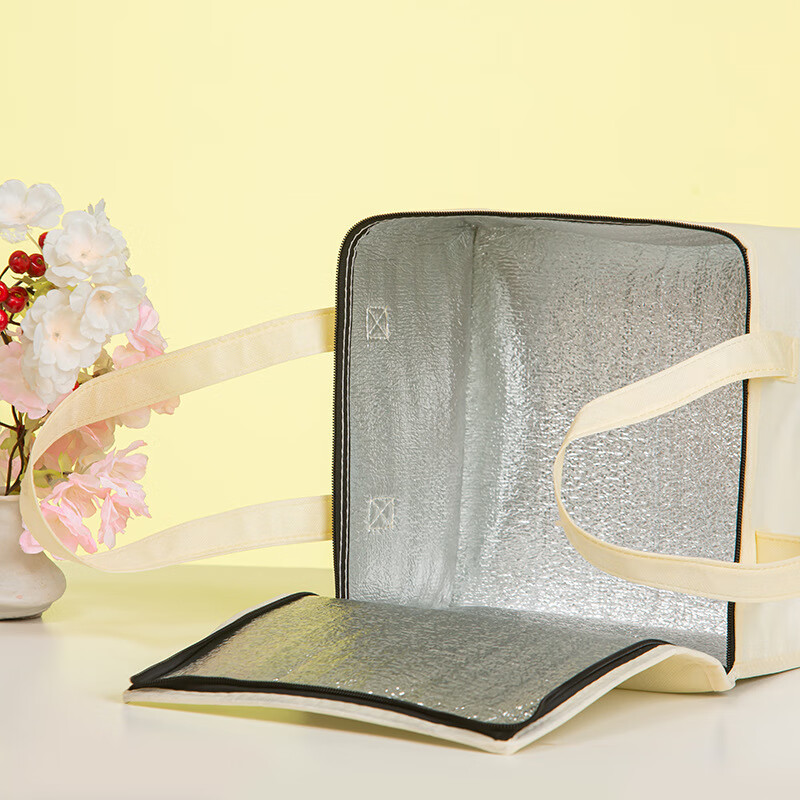 ASY (ASY) 10-inch 6-inch 8-inch heightened cake insulation bag ice cream milk tea refrigeration insulation bag insulated takeout delivery bag freshness insulation bag lunch box bag with rice tote bag portable storage bag including 2 ice bags