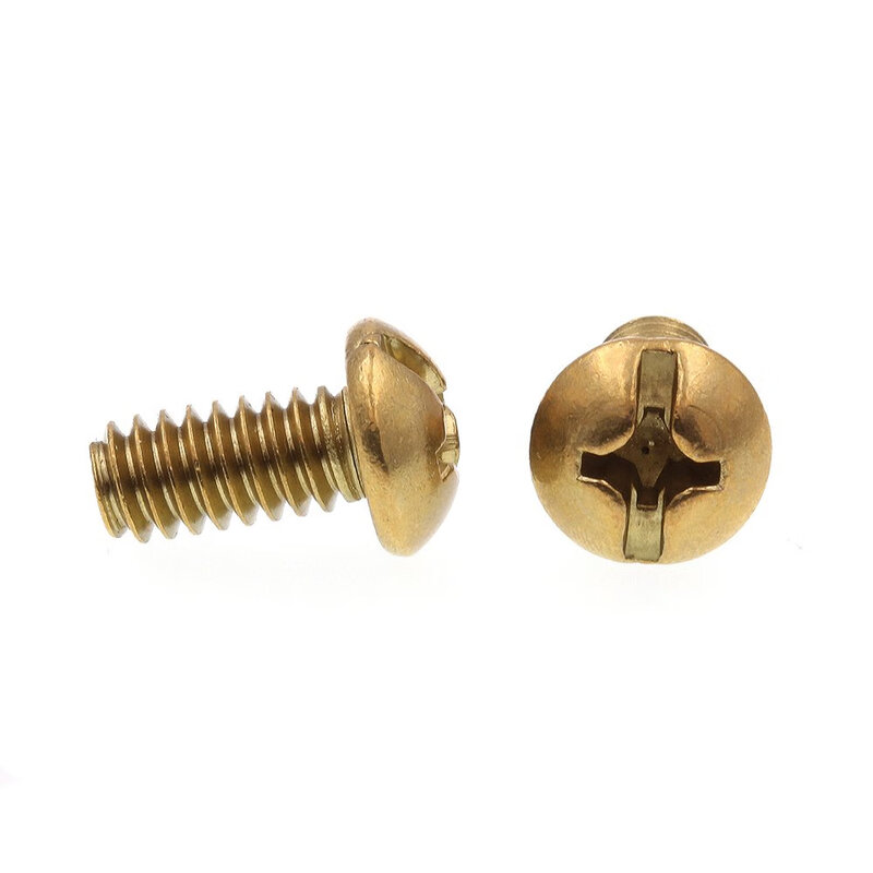 Prime-Line Machine Screws Round Head Slotted / Phillips