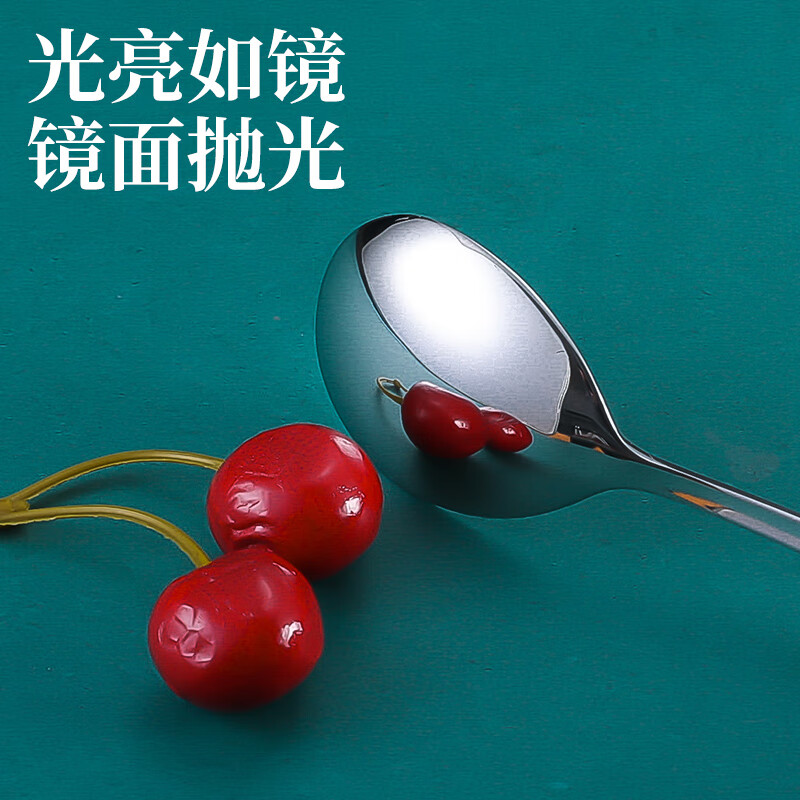 Kitshine Korea imported 316 stainless steel chopsticks and spoon set gold-plated 304 food grade portable tableware Korean solid flat chopsticks welcome pine chopsticks and spoon 1 piece set