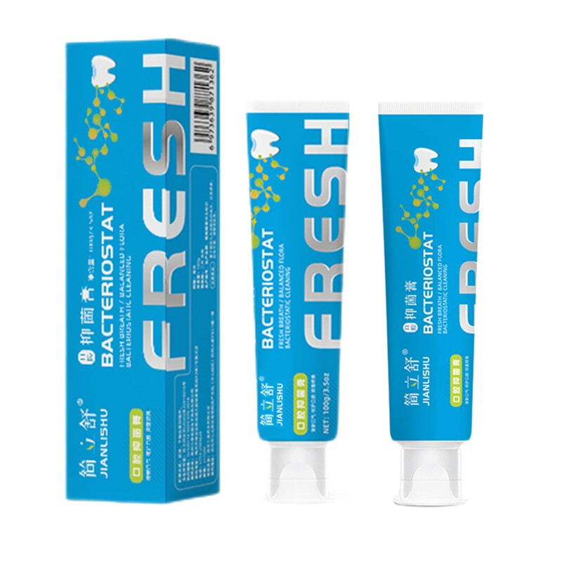 Jian Lishu antibacterial paste gum periodontal oral care breath fresh and balanced oral cleaning gum protection antibacterial paste 100g 1 regular pack