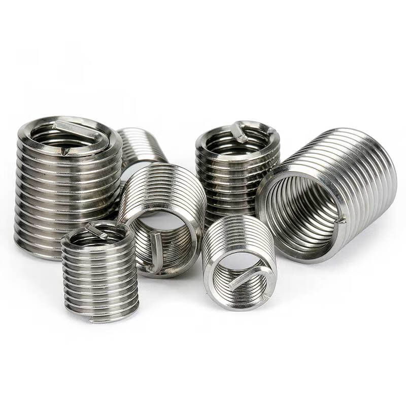 JINGGONG (JINGGONG) 304 stainless steel wire thread insert, screw thread brace, thread repair wire insert, sheath M4*0.7*2d (50 pieces/installed 8mm)