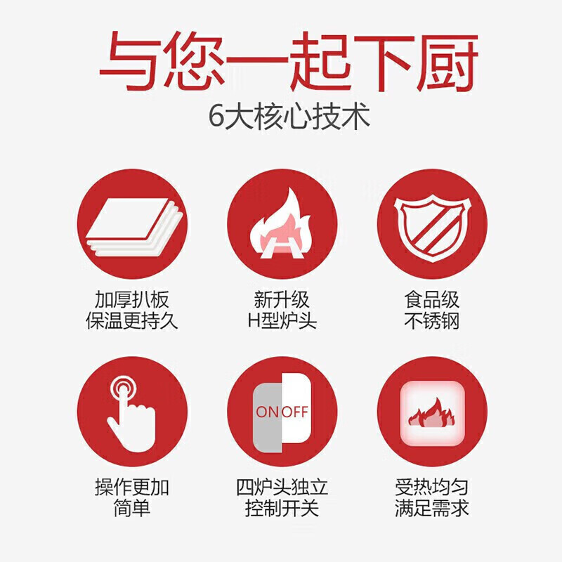 AISHIQI electric griddle, commercial teppanyaki, large-scale fried steak special squid equipment, hand cake machine, high power and large capacity, thickened iron plate EG-12