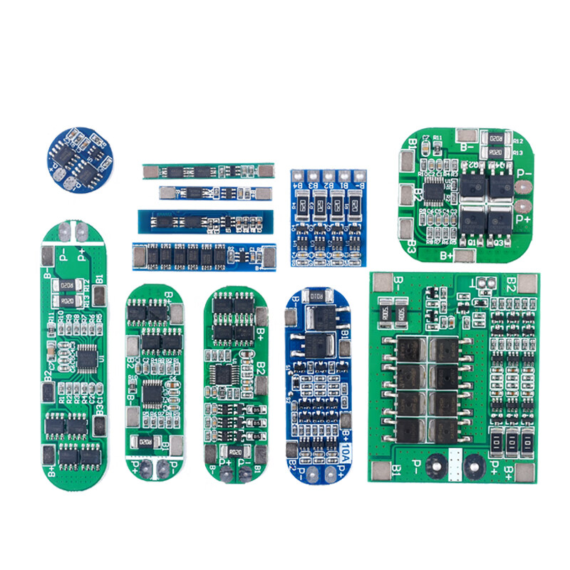 18650 lithium battery overcharge over discharge over current short circuit charging protection board module 3A 1/2/3/4 string 3.7/12V dual MOS 4A 3.7V lithium battery protection board