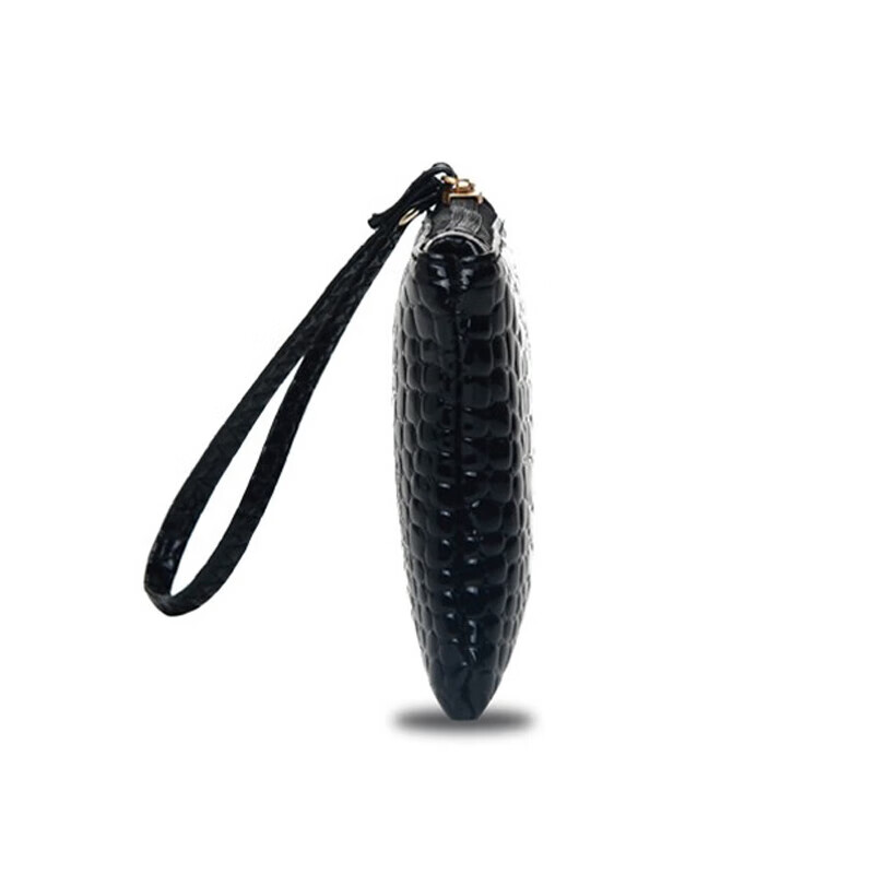 Women's Wallet Long Zipper Mobile Phone Bag 2024 New Fashion Coin Purse for Girlfriend's Birthday Gift Black