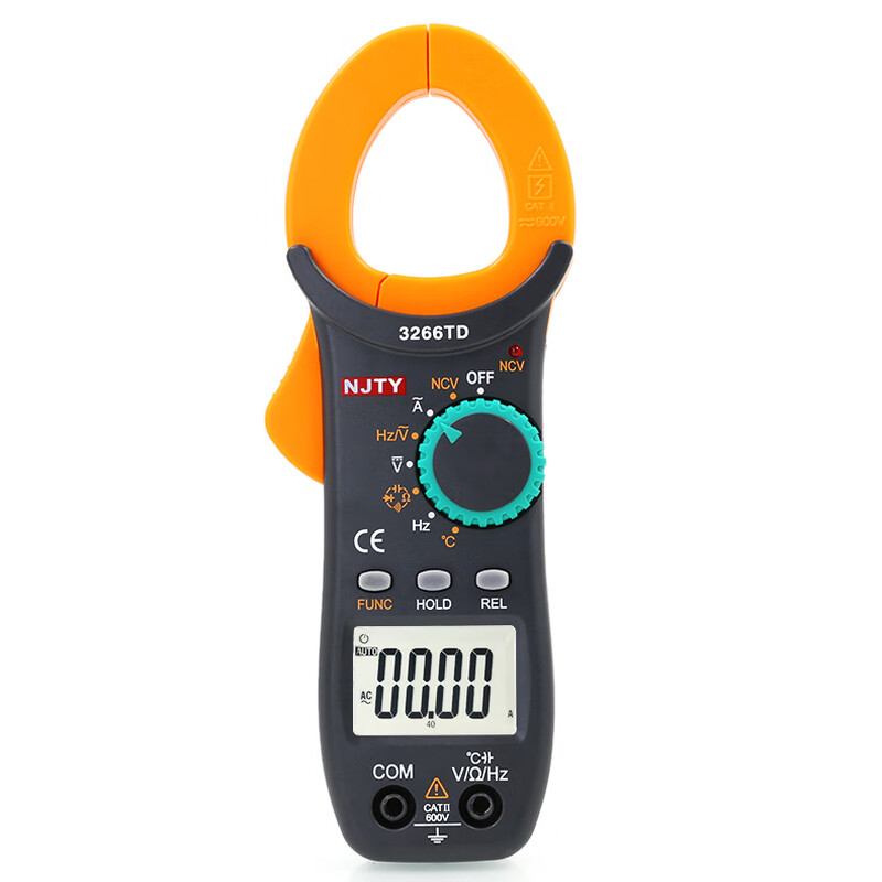 Fluke Tianyu 3266TD AC and DC digital clamp meter high-precision multimeter clamp ammeter temperature meter 3266T 3266TA comes standard without capacitor temperature function