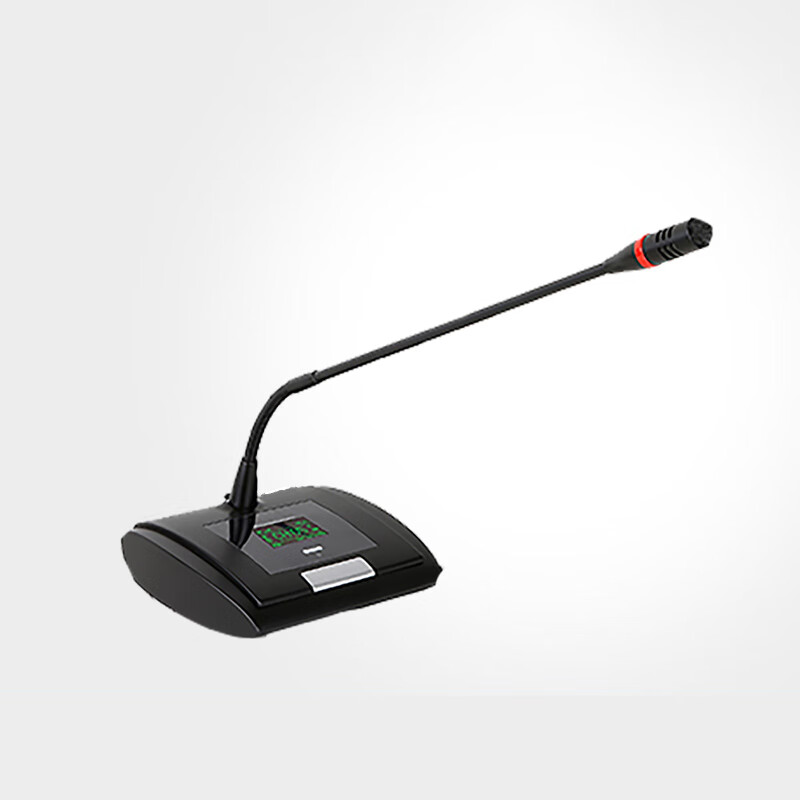 Qinuo QN-962 Wireless Conference Microphone Gooseneck Conference Microphone Black Gray (Set)