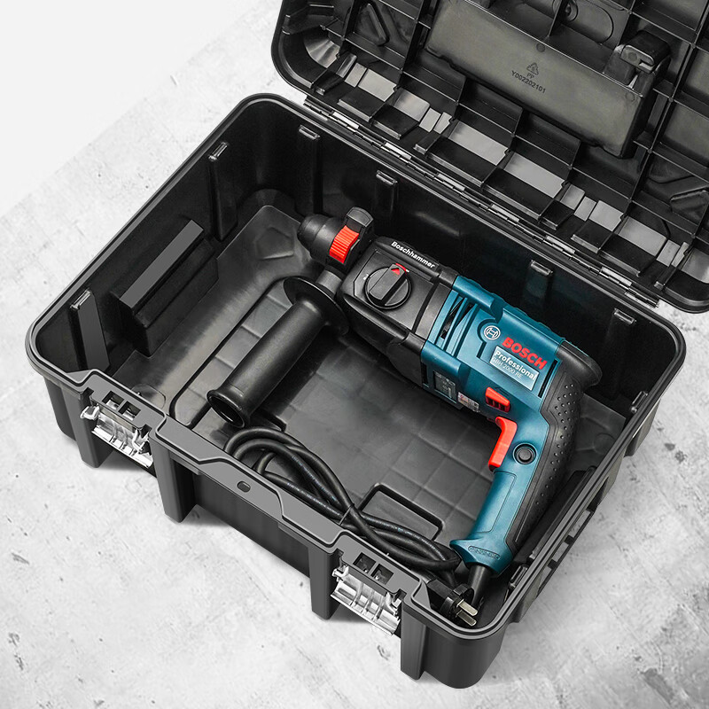 Delixi thickened tool box storage box hardware large industrial grade household portable car multi-function repair electrician