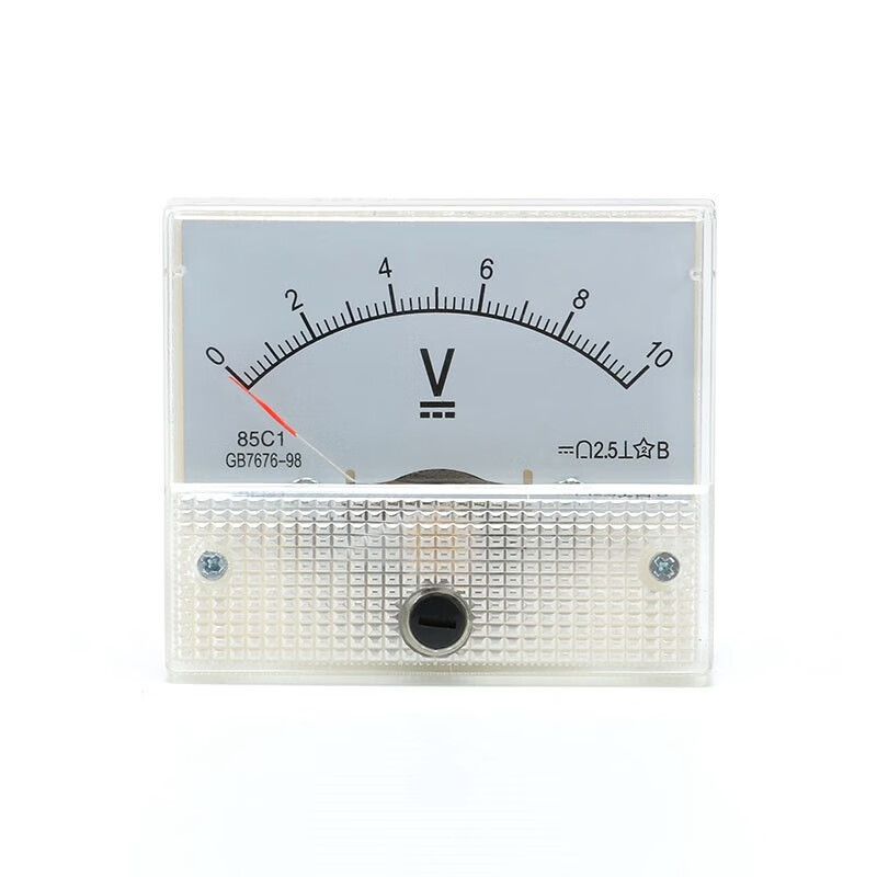 Ouhuayuan DC pointer voltmeter type 85C1 5V 10V 20V 30V 50V 100V 200V 300V DC 100V