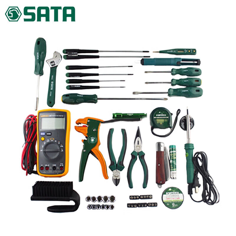 SATA 03760 28-piece electronic tool set