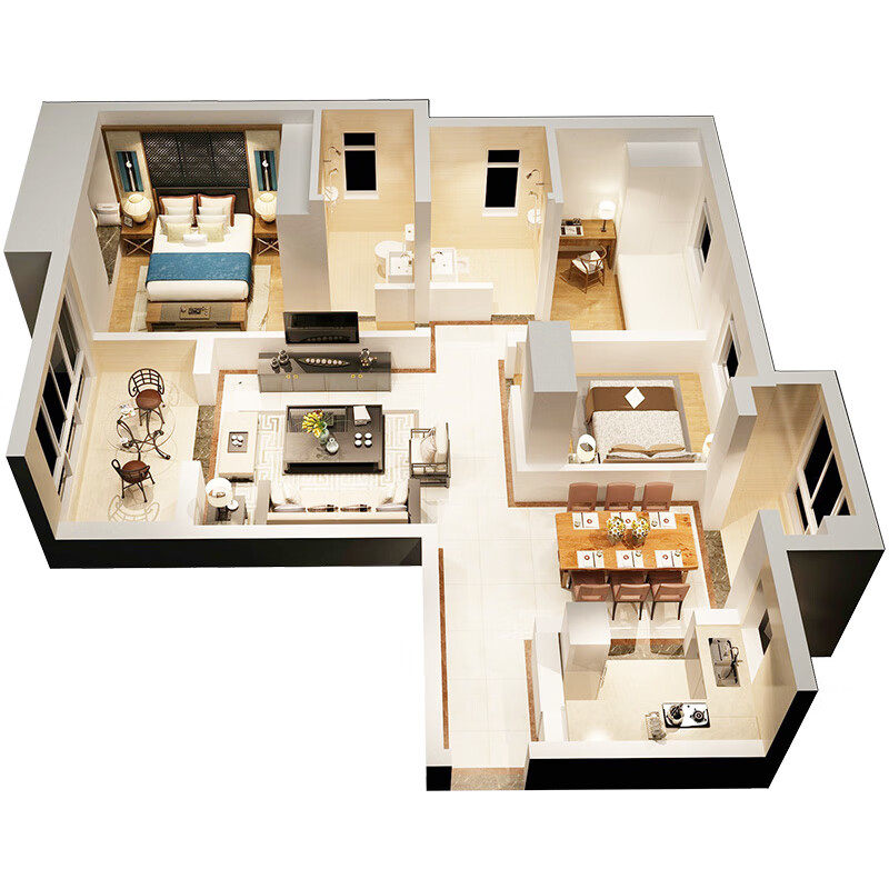 Temple of Heaven decoration privilege card, Beijing free door-to-door measurement and house layout plan, one-stop home decoration, reservation deposit