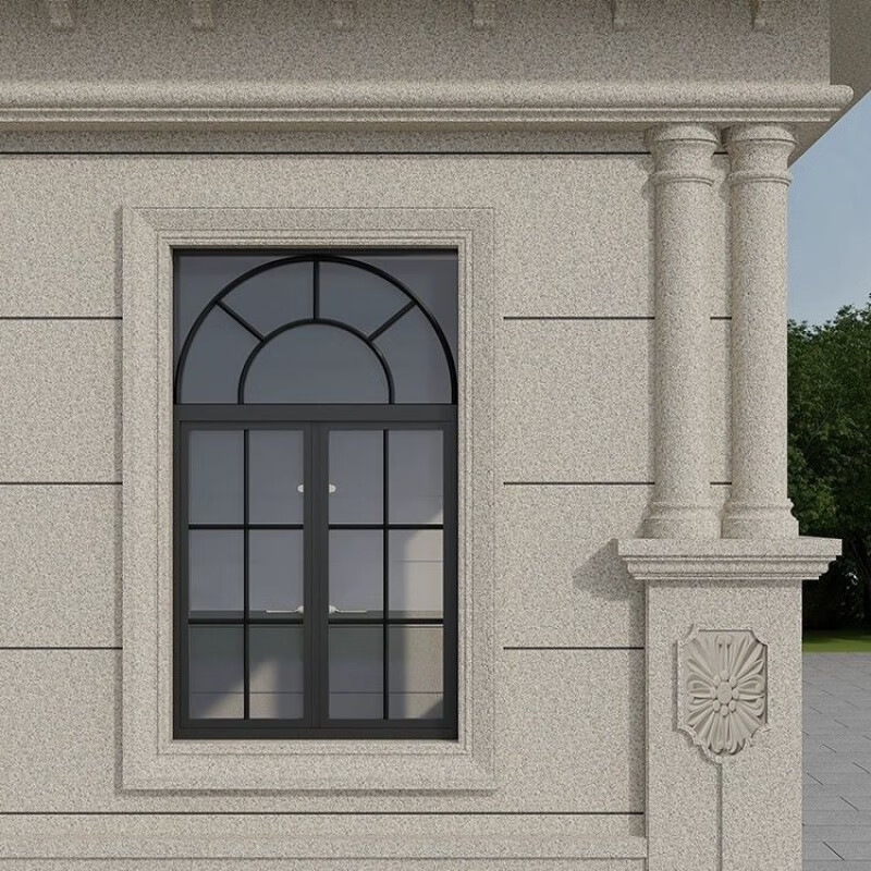 Vinoa modern French retro iron steel window indoor partition window loft decorative art Changhong glass casement window 130*100