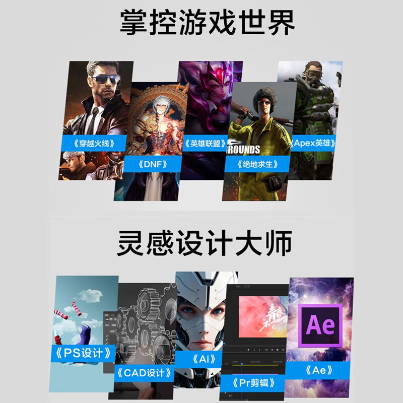 Core i5 13600KF/RTX5060/4060 computer desktop console game live broadcast Black Myth chicken second-hand assembly machine configuration one i3 12100F/GTX1660 e-sports game console 99% new