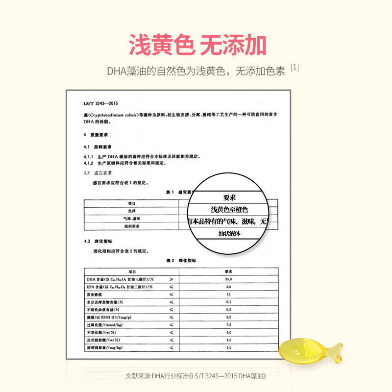 Bodile DHA Seaweed Oil 150mg/capsule DHA for babies, pregnant women, children and infants, contains linolenic acid