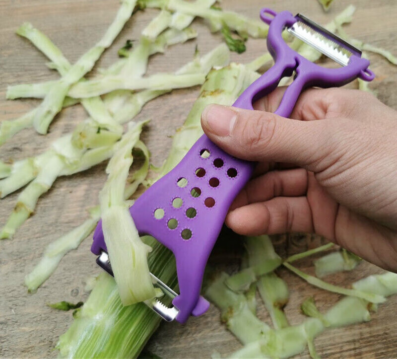Multifunctional shredder, vegetable cutter, planer, multifunctional melon peeler, peeling knife, peeling knife, peeling knife, kitchen artifact, Beard King multifunctional peeler, green