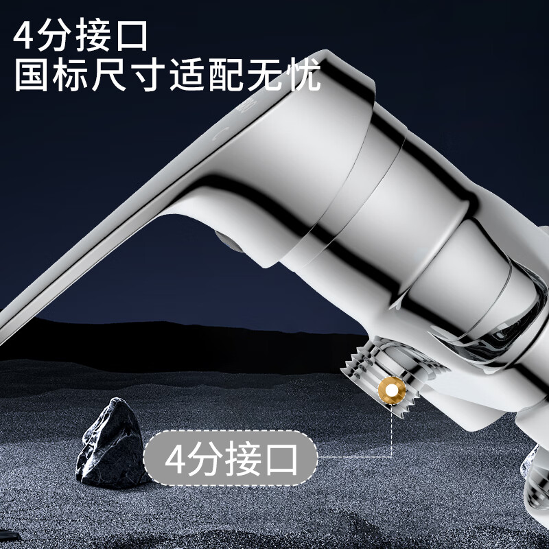 KEGOO mixing valve brass shower faucet hot and cold bathroom shower switch bathroom bath mixing valve K3009