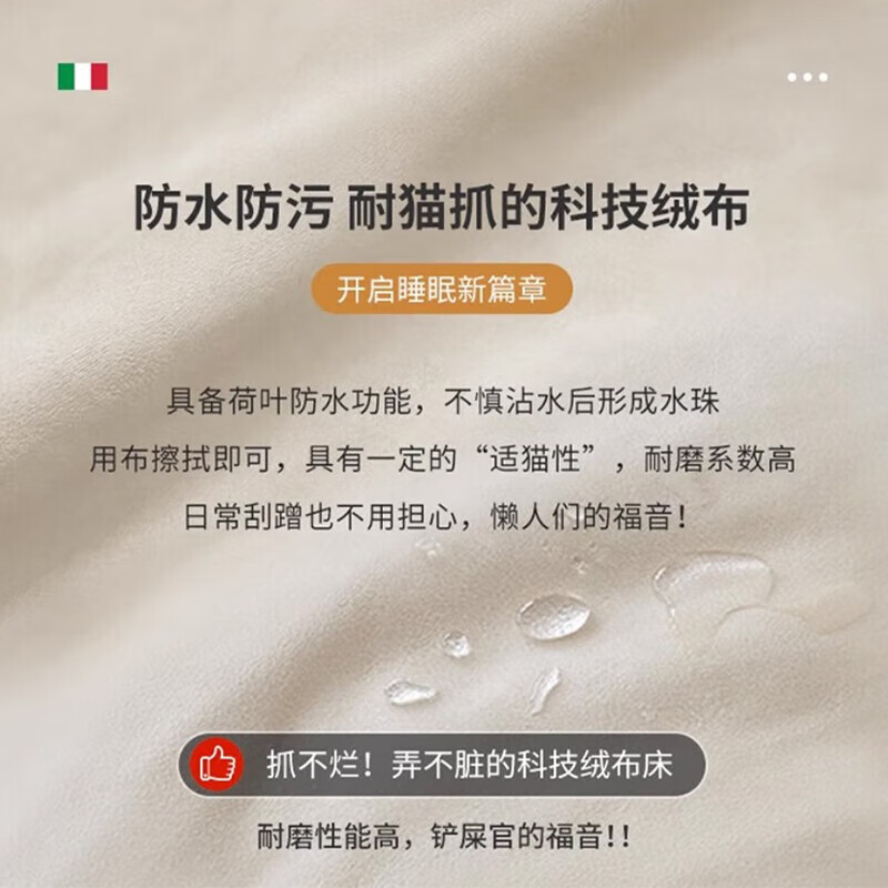 Leiyang folding sofa bed all-in-one dual-purpose 2025 new small apartment fabric retractable bed living room balcony multi-function bed 0.82m storage 7cm sponge