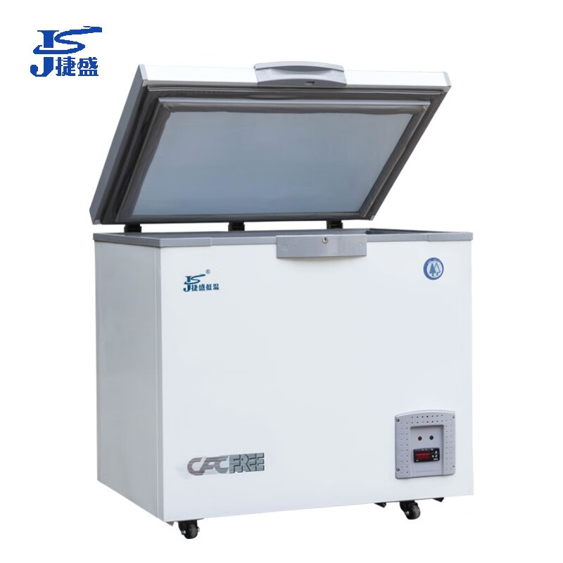 Jiesheng ultra-low temperature freezer - 80 small scientific research biological experiment refrigerator - 60 degrees medical vaccine plasma medicine freezer - 40 industrial parts dry ice deep freezer quick freezer - 50 degrees 108L (-15 to -50 degrees adjustable)