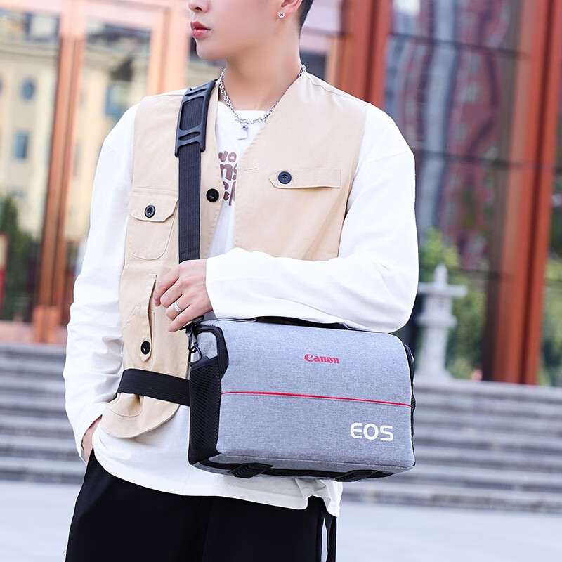 Zhenfenghe multifunctional Canon camera bag SLR mirrorless shoulder Nikon Sony waterproof photography bag large capacity drone bag waterproof black Sony-small size