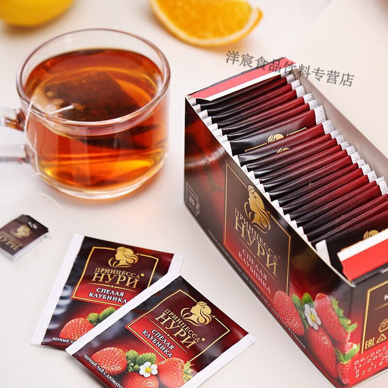 Shifangyi imported Russian flower and fruit tea, fruit tea, hard work princess new packaging, sugar-free tea bag, rare and kiwi fruit