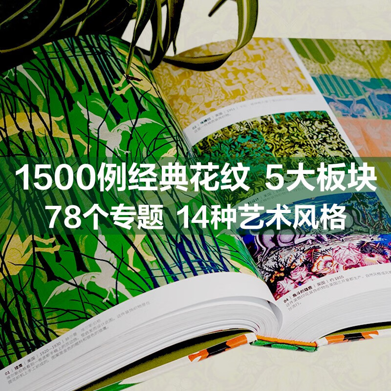 Self-operated World Pattern and Pattern Dictionary 1523 Classic Patterns Written by Elizabeth Willhead Decorative Art Illustrated CITIC Publishing House