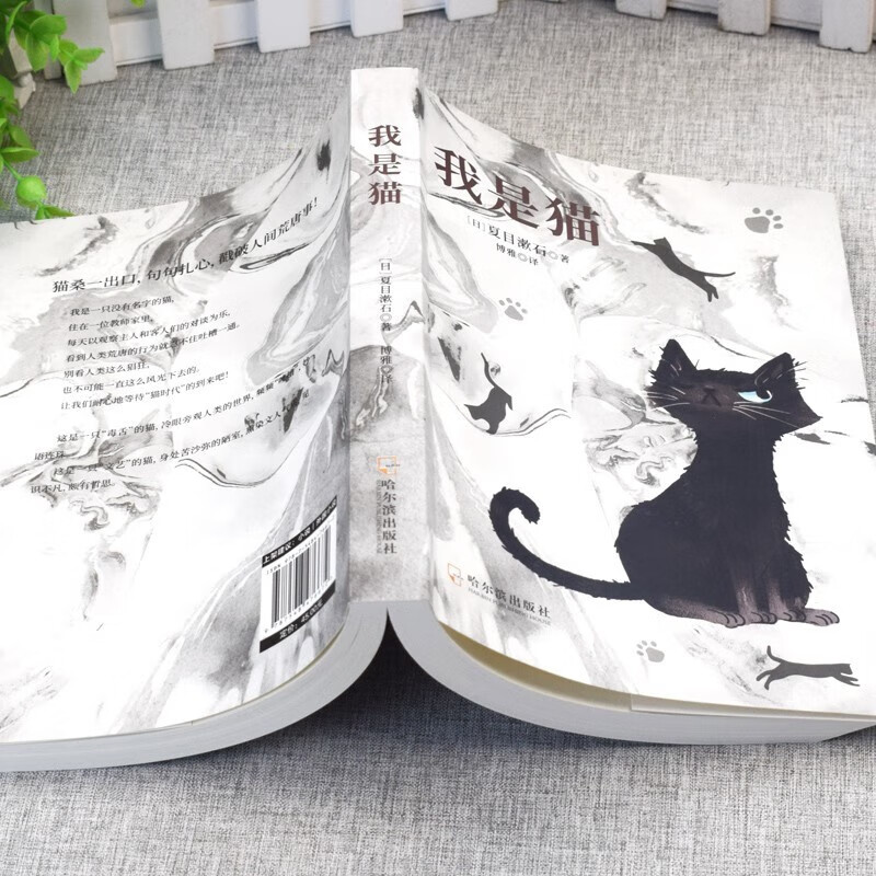 I am the cat Natsume Soseki's genuine book, complete translation of children's literature recommended books, extracurricular reading must-read books for junior high school students, ninth-grade junior high school foreign literature, Japanese literature novels, world famous best-selling books