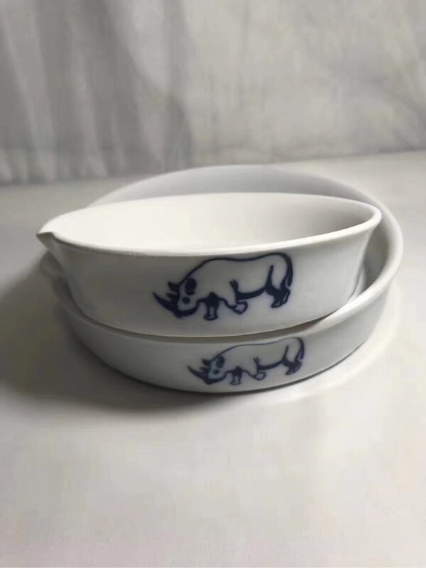 Suitable for rhinoceros brand water grinding plate, ox horn and sheep horn grinding plate, grinding plate, grinding bowl, medicinal material grinding plate, angle grinding machine, pottery 14 cm red