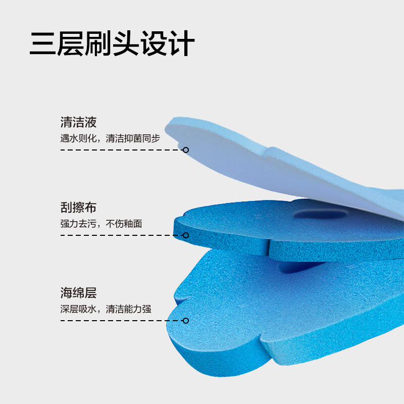 Made in Tokyo, Weijing disposable toilet replacement brush heads, 12 packs, disposable disposable toilet brushes come with cleaning fluid