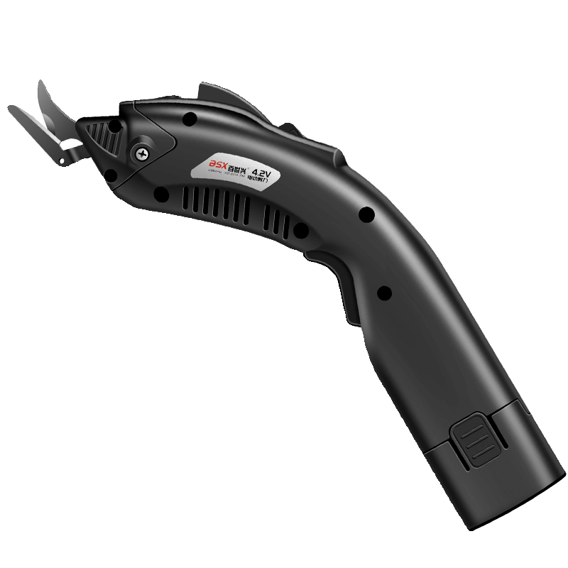 Seasoon electric scissors imported from Germany and Japan, electric scissors for cloth cutting, handheld scissors, small cutting cloth and leather, with tungsten steel blade + tungsten steel blade_2500mAh+2500m