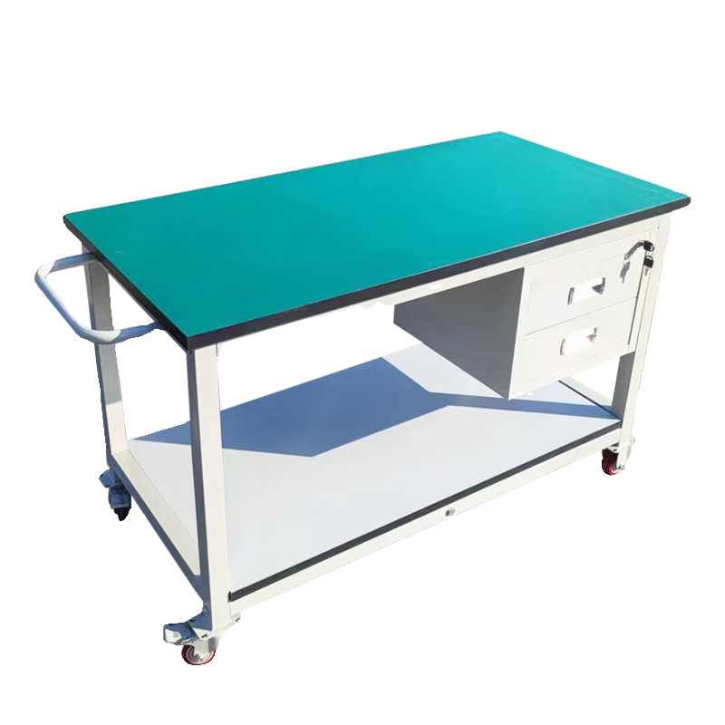 Huili's factory car-proof push-pull workshop pull-picking material rack turnover vehicle multi-layer flat mobile gadget cart 60*60*75 ordinary model Consult customer service No drawer