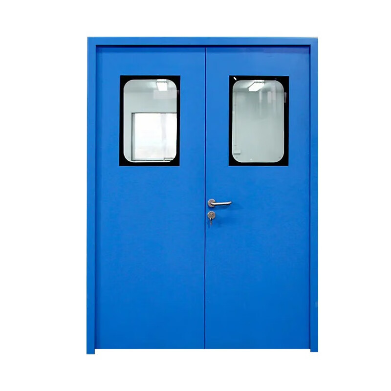Jishuntong Door Industry Steel Purification Door Steel Door Single Opening Double Opening Dust-free Workshop Door Laboratory Clean Channel Door Painted Door Production