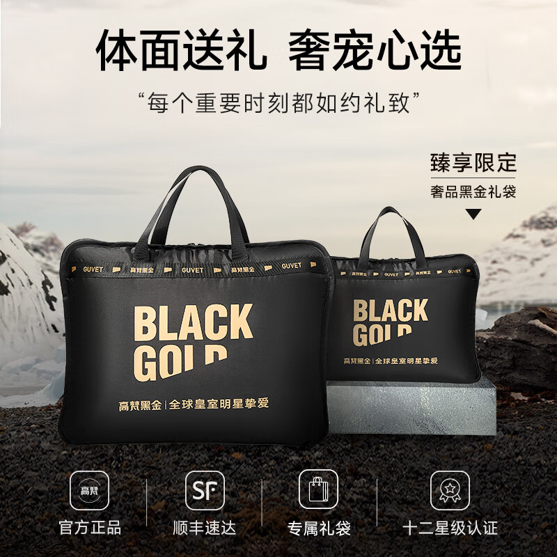 Govan Black Gold Goose Down Jacket Function 4.0 Five Grid Unisex Short Puff Down Jacket Winter Jacket Couture Knight Black S