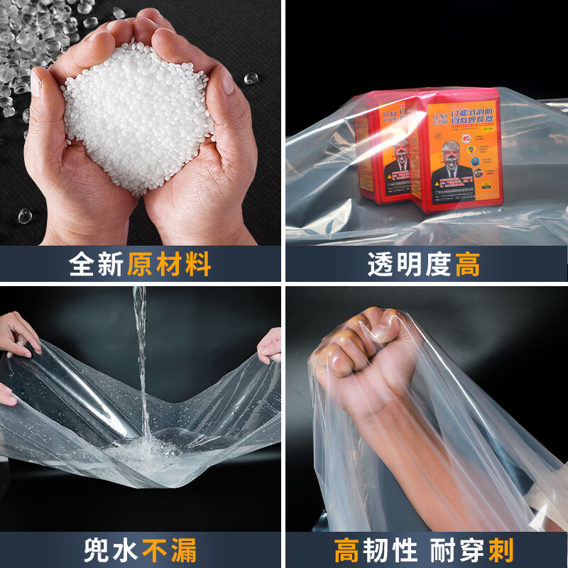 Yuanxing (YUANXING) plastic film thickened transparent plastic cloth rainproof cloth decoration dustproof insulation film greenhouse film waterproof cloth 12 wires 2*2