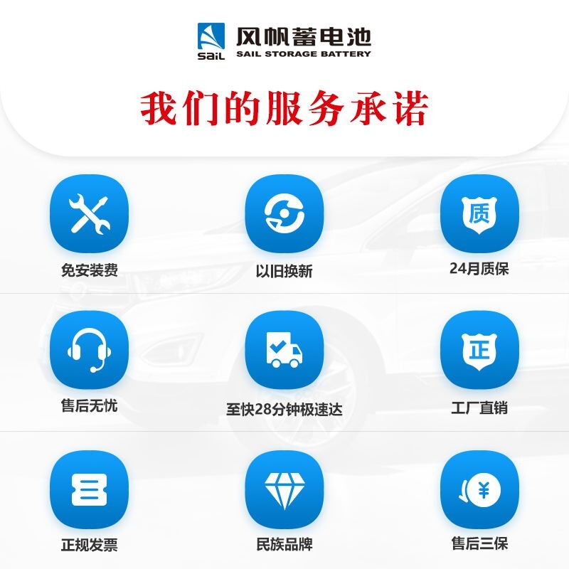 Fengfan car battery 6-QW-36 12V trade-in suitable model consultation online customer service