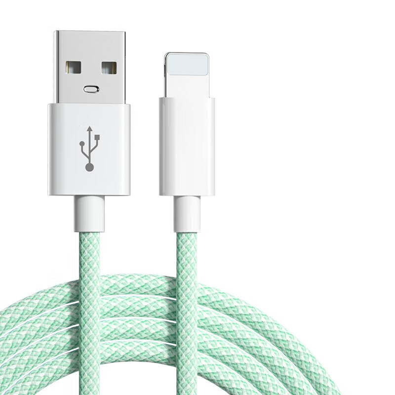 POSKELRTY is suitable for Apple mobile phone fast charging data cable charging cable USB TO Apple blue 1m (buy two get one free)