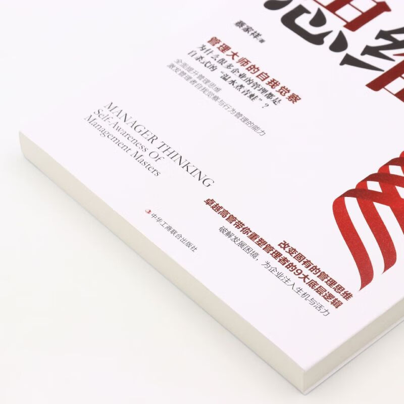 Manager’s thinking (self-awareness of management masters)