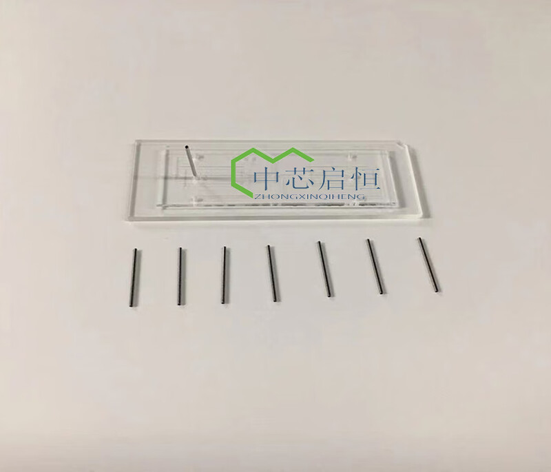 Steel needle for PDMS microfluidic chip injection straight-shaped steel needle bent (L-shaped) steel needle 0.3*0.5*15mm (straight-shaped) 1 piece
