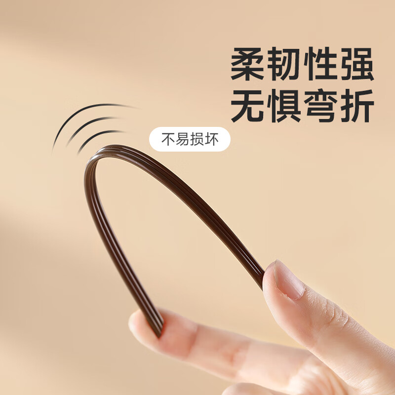 Meliya disposable straw coffee stir stick 150 pieces individually packaged food-grade milk tea three-grade straws