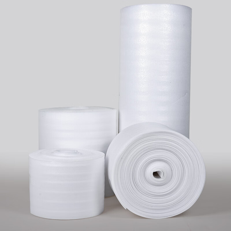 Pearl cotton packaging film moving protection material shock absorption fragile goods express filling packaging foam roll 1 mm thick * 100 meters long 40 cm wide
