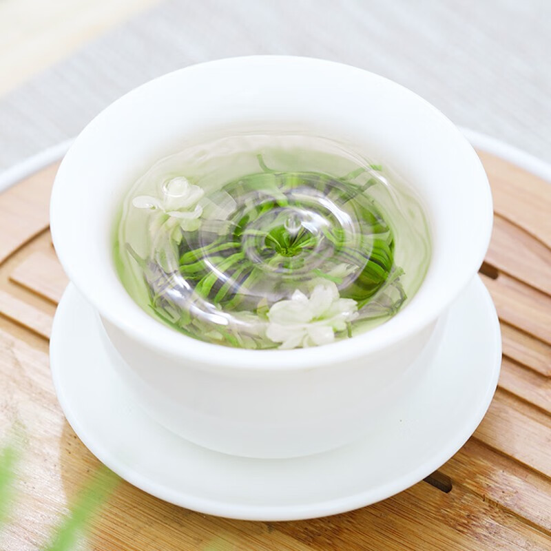 Spring morning jasmine tea 2025 new tea special snow falling aroma type Maojian tea Sichuan scented tea new year gift box 250g