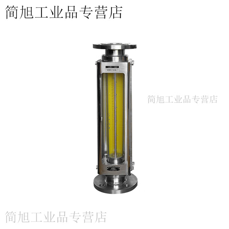 Yue Changsheng customized silver ring glass rotor flow meter LZB series anti-corrosion gas and liquid specifications LZB-4F16-160l/H gas