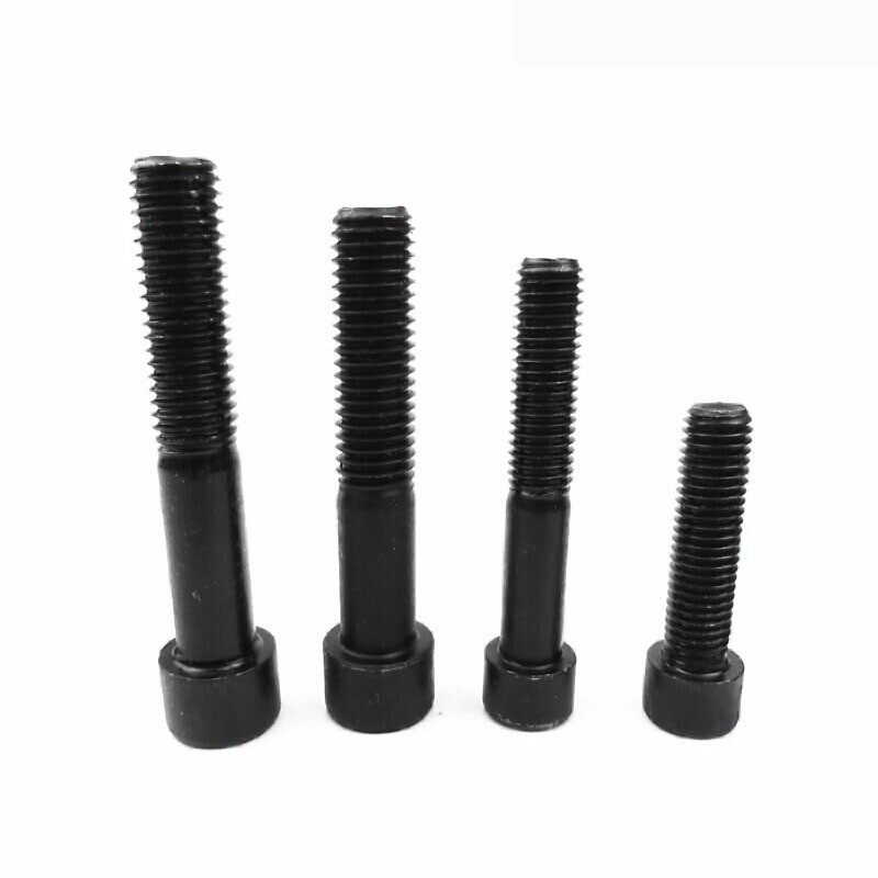 Jishuo high strength 8.8 grade black hexagon socket bolt M16/18/20/22/24/30 high strength hexagon socket screw M20*200 1 piece