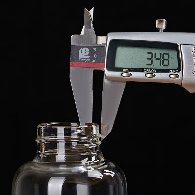 Baijie wine bottle bubble wine glass bottle sealed food grade special high-end liquor bottle wine jar flask wine bubble container empty bottle private collection of two high-quality high borosilicate 500ml