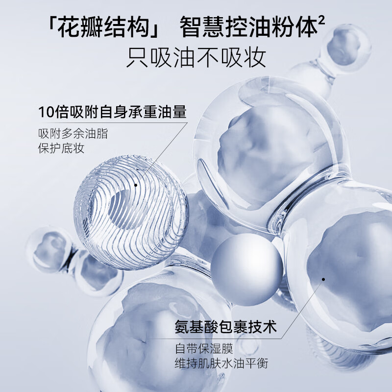 Unny club makeup locking soft mist loose powder 5g long-lasting setting honey powder cake brightening oil control waterproof waterproof sweatproof oil absorbing new year gift