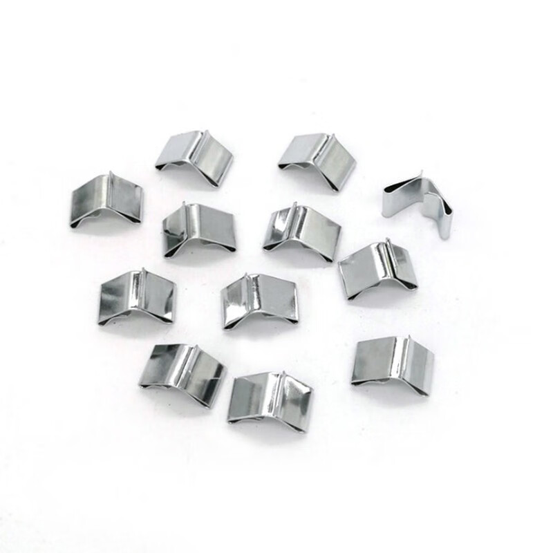 Cypress lattice bridge welding-free buckle small medium bridge spring buckle bridge cover plate buckle bridge buckle small 100 pieces